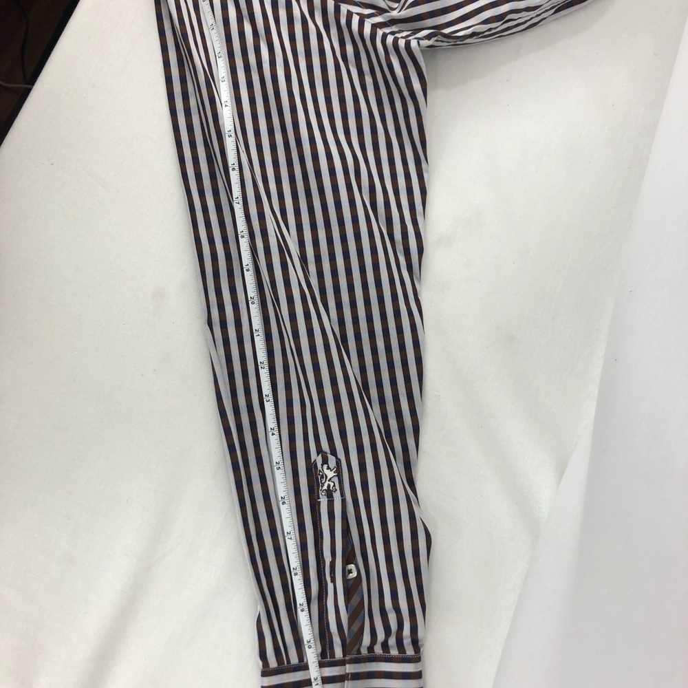 Bugatchi Nice Striped Button Up Collared Shirt - image 6